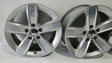 Load image into Gallery viewer, 4x Alufelge 16 Zoll 6.5" 5x112 44ET Matt 5C0071496 VW Passat Touran New Beetle FEL3334799336wi