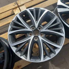 1x Alufelge 17 Zoll 5x100 PW4570D005 Toyota Yaris Rim Wheel FEL9437199468uu