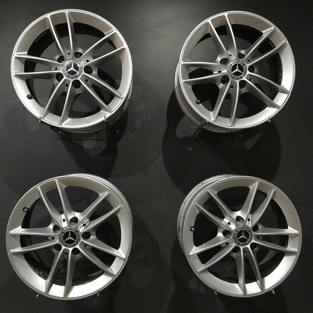 4x Alufelge 16 Zoll 6.5" 5x112 44ET Mercedes-Benz W176 Rim Wheel FEL5953300630xa