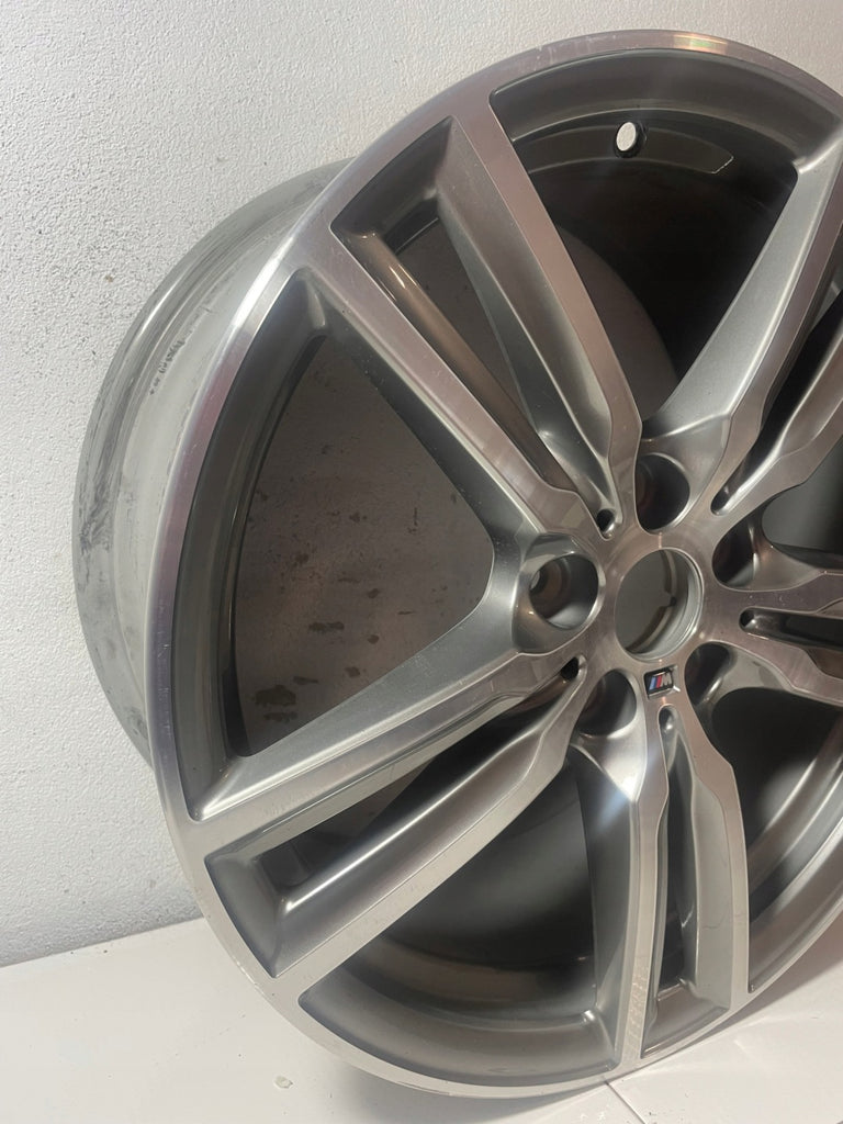 1x Alufelge 18 Zoll 8.0" 5x112 57ET Glanz Graphit 7848602 BMW 2 F45 F46 Mg FEL6399726494jr