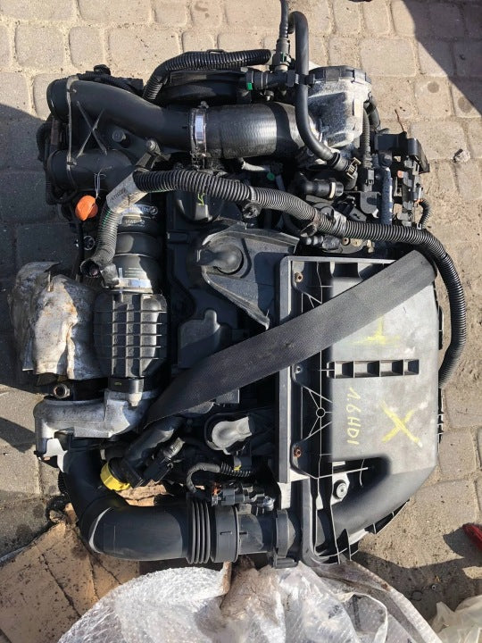 Motor Citroën Peugeot I 16HDI 1.6 HDI 2007 Diesel Engine Komplett MOT9593373950ot