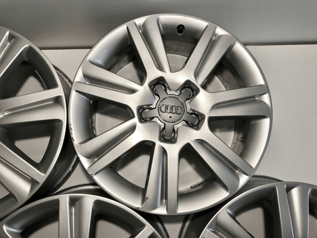 4x Alufelge 17 Zoll 7.0" 5x112 46ET Glanz Silber 8K0601025 Audi A4 Rim Wheel FEL1172728317yw