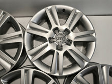 Laden Sie das Bild in den Galerie-Viewer, 4x Alufelge 17 Zoll 7.0" 5x112 46ET Glanz Silber 8K0601025 Audi A4 Rim Wheel FEL1172728317yw