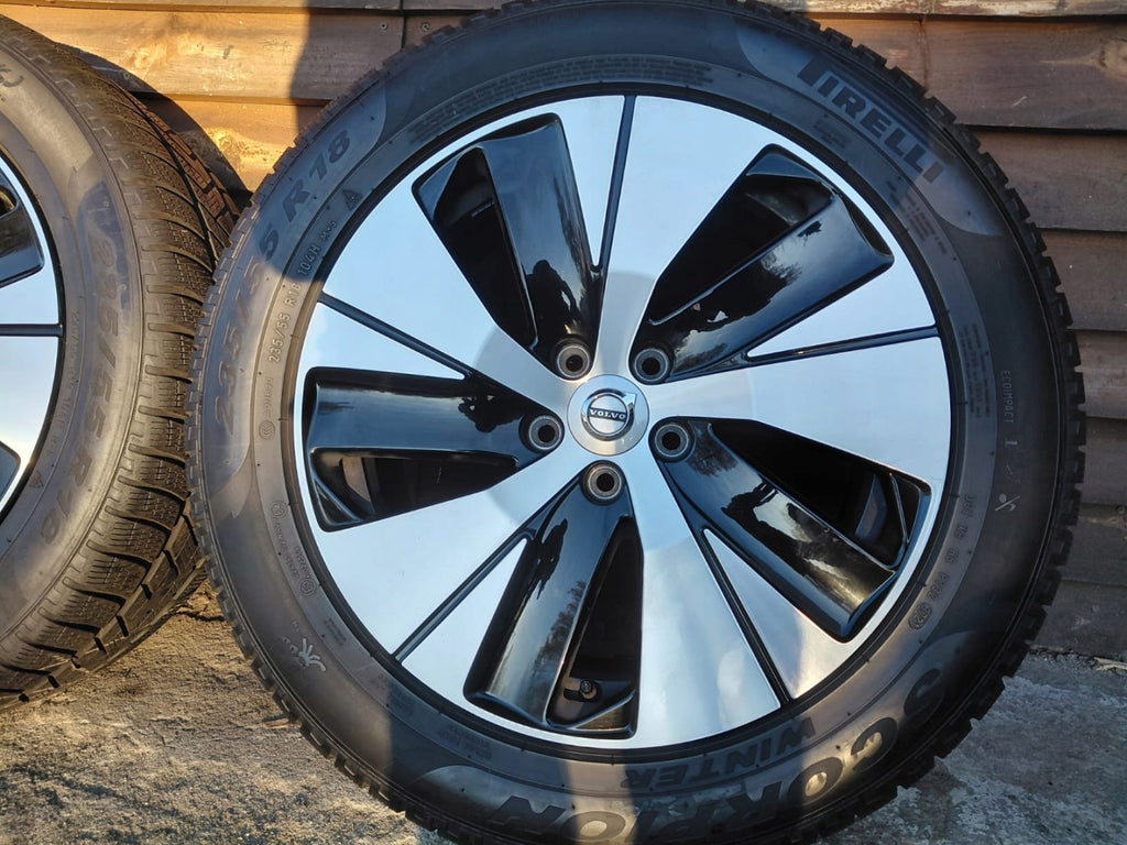 4x Alufelge 18 Zoll 7.5" 5x108 50 5ET Glanz Schwarz 31680403 Volvo Xc60 Ii FEL4317801688je