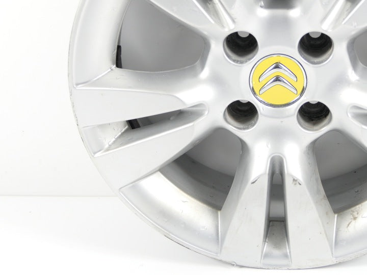 1x Alufelge 16 Zoll 6.0" 4x108 22ET Silber 9688118277 Citroën Ds3 Rim Wheel FEL9833444896uy