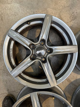 Laden Sie das Bild in den Galerie-Viewer, 4x Alufelge 16 Zoll 6.5" 5x112 33ET Silber KBA48069 Rim Wheel FEL5606398546gi