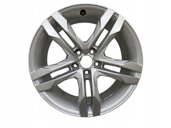 1x Alufelge 18 Zoll 7.5" 5x112 29ET Glanz Silber 8W9601025B Audi A5 A4 Rim Wheel FEL2210685818vt