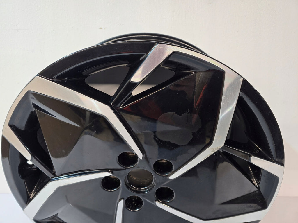 1x Alufelge 19 Zoll 7.5" 5x114.3 49 5ET Glanz Schwarz 52910-GI110- Hyundai I FEL2094355998hk