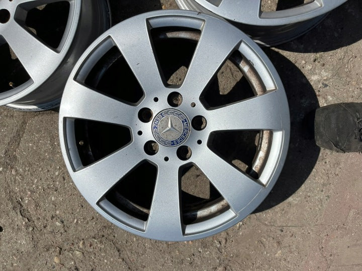 4x Alufelge 16 Zoll 6.0" 5x112 39ET A2044011002 Mercedes-Benz W204 Rim Wheel FEL3060309090ly