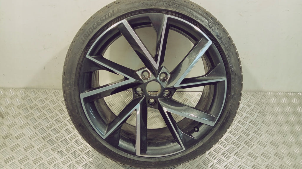 1x Alufelge 19 Zoll 8.0" 5x112 45ET Glanz 57A601025R Skoda Karoq Rim Wheel FEL9314908016ea
