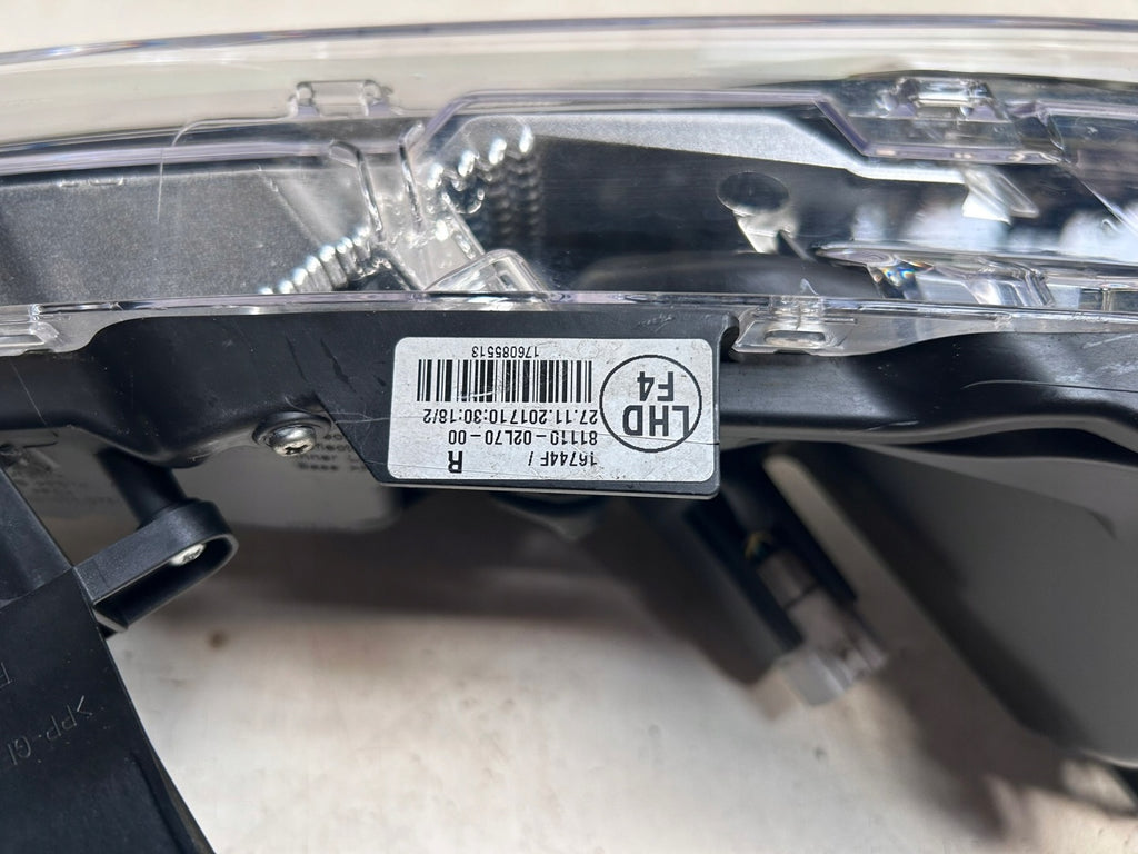 Frontscheinwerfer Toyota Corolla 81110-02L70 LED Rechts Scheinwerfer Headlight SCH2061298345gw