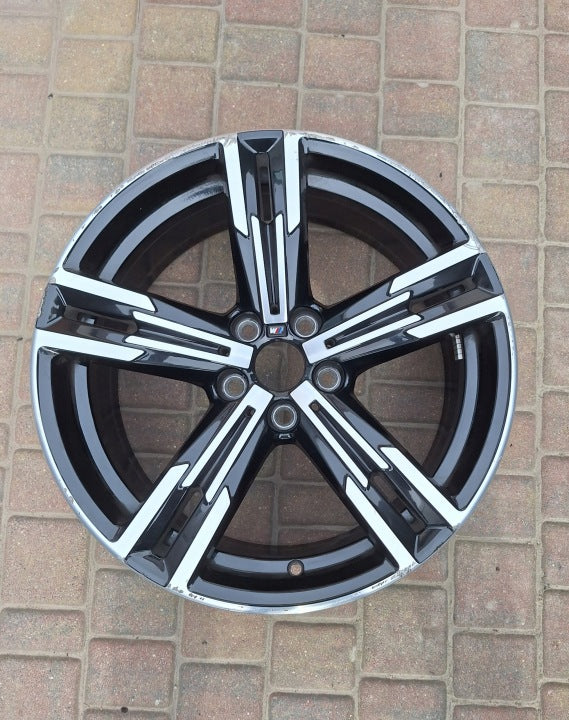 1x Alufelge 18 Zoll 7.5" 5x112 25ET Glanz 8746631 BMW 3 G21 G20 Rim Wheel FEL6324581069rj