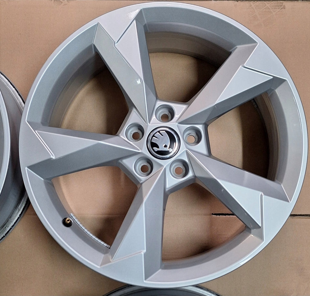 4x Alufelge 19 Zoll 7.0" 5x112 43ET Glanz Silber 83A601025N Audi I Rim Wheel FEL3035630586ii