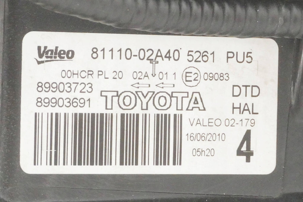 Frontscheinwerfer Toyota Auris 8111002A40 89903723 Rechts Scheinwerfer Headlight SCH8170566977kv