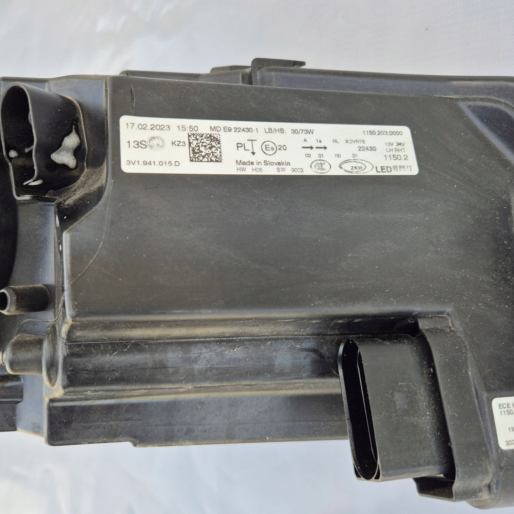 Frontscheinwerfer Skoda Superb III 3V1941015D LED Links Scheinwerfer Headlight SCH1331367554ky