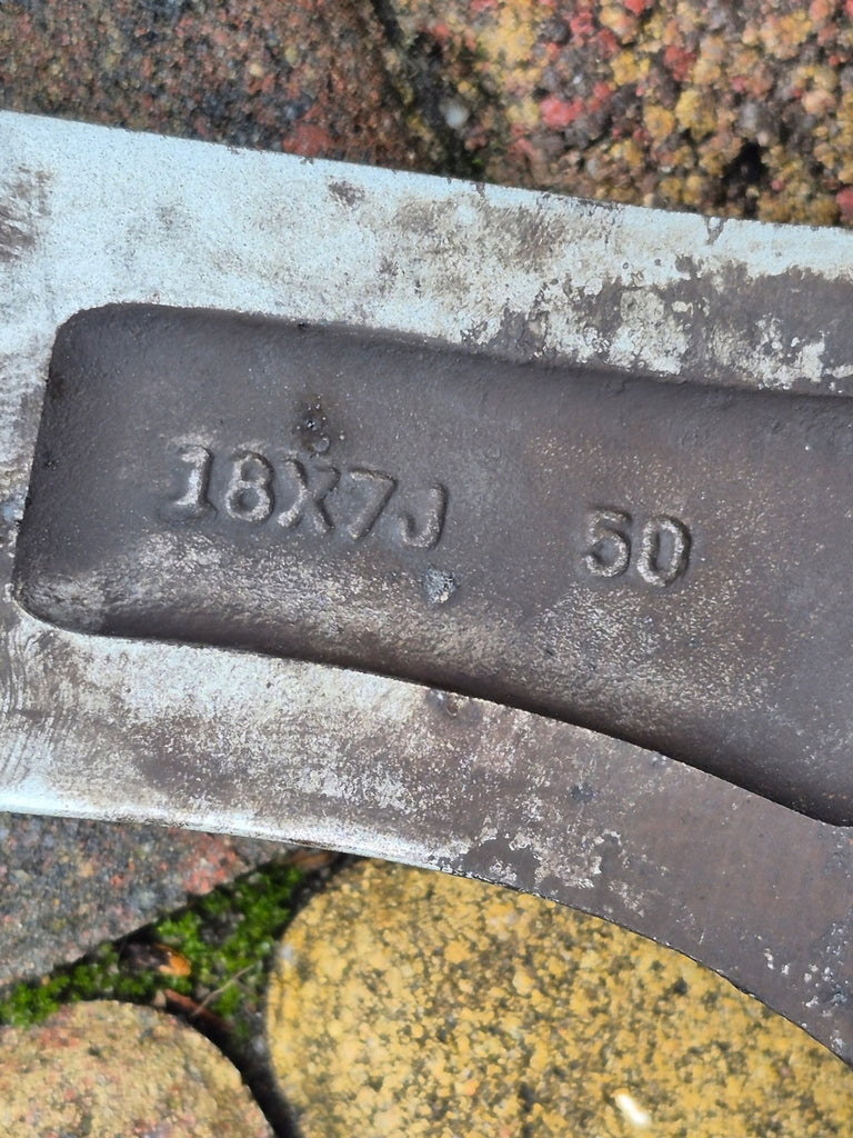 1x Alufelge 18 Zoll 7.0" 5x114.3 50ET Graphit 9965227080 Mazda Iii Rim Wheel FEL1431232314os