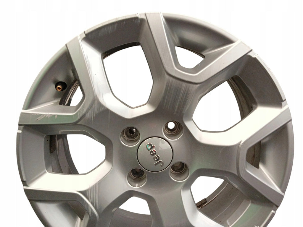 1x Alufelge 17 Zoll 6.5" 4x108 32ET Matt Silber 52197382 Jeep I Rim Wheel FEL3030026191es