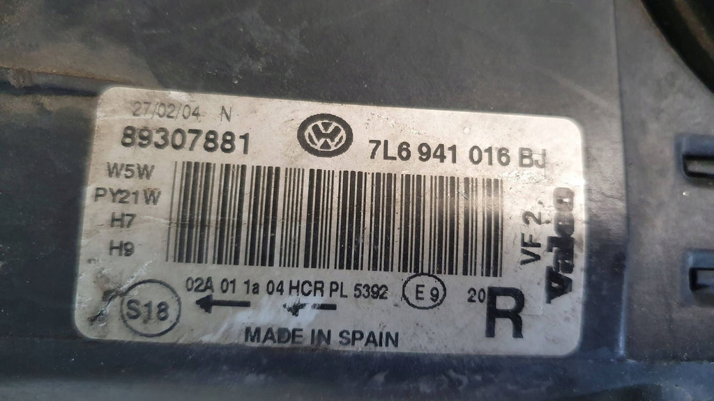 Frontscheinwerfer VW Touareg 7L6941016BJ Rechts Scheinwerfer Headlight SCH9355160677zz