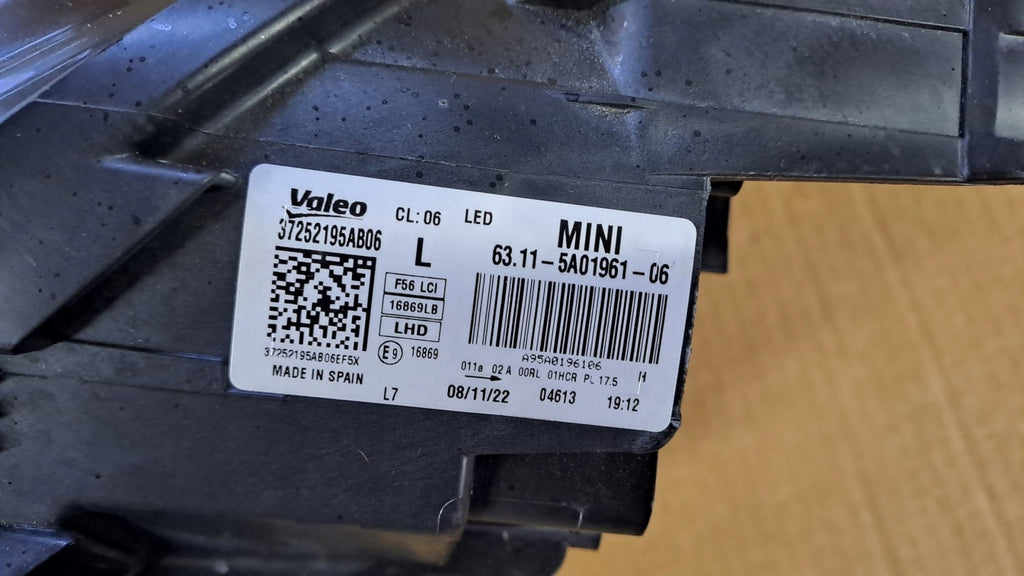 Frontscheinwerfer Mini F57 F56 F55 5A01961-06 LED Links Scheinwerfer Headlight SCH4986751663kk