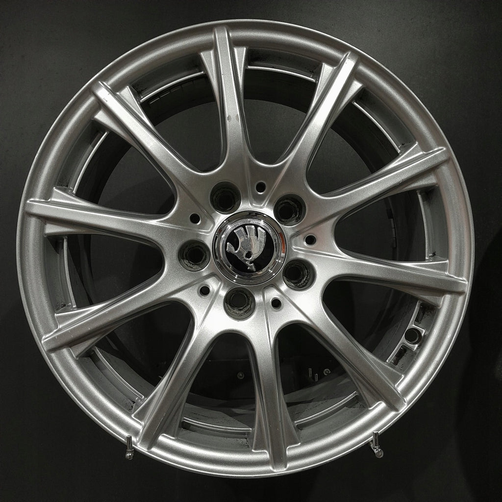 4x Alufelge 16 Zoll 6.5" 5x112 38ET A2054012400 Mercedes-Benz Superb III Octavia FEL8831538460mt