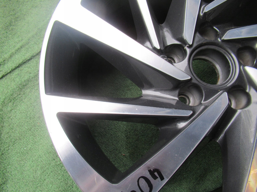 1x Alufelge 17 Zoll 7.0" 5x112 40ET Glanz Grau 5NA601025P Mg Tiguan Rim Wheel