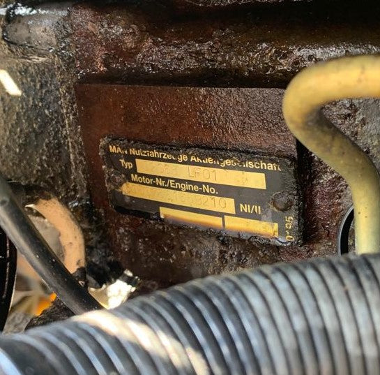 Motor Man D2066 LF01 430PS Diesel Engine Komplett MOT9802465126fa
