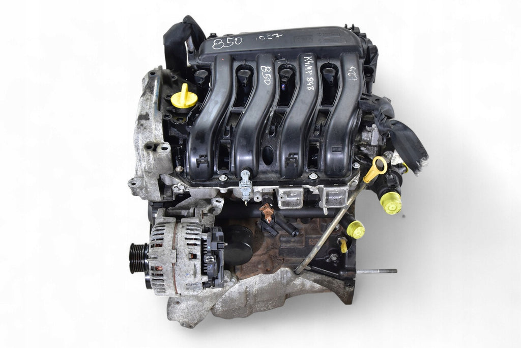 Motor Renault Megane III Scenic K4M848 1.6 101PS 82TKm 2008 Benzin Unkomplett