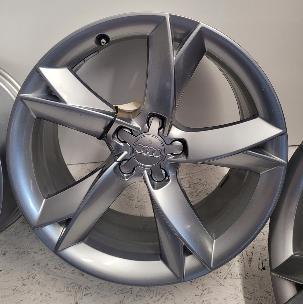 4x Alufelge 19 Zoll 8.5" 5x112 32ET Glanz 8T0601025CK Audi A5 A4 Rim Wheel FEL9522593050dx