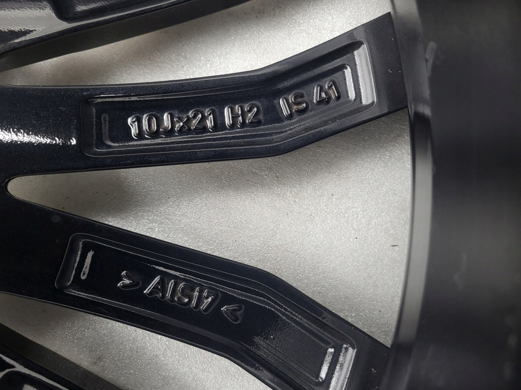 1x Alufelge 21 Zoll 10.0" 5x112 41ET Glanz Schwarz 6877019 BMW G32 7 G11 G12 FEL1256429058lo