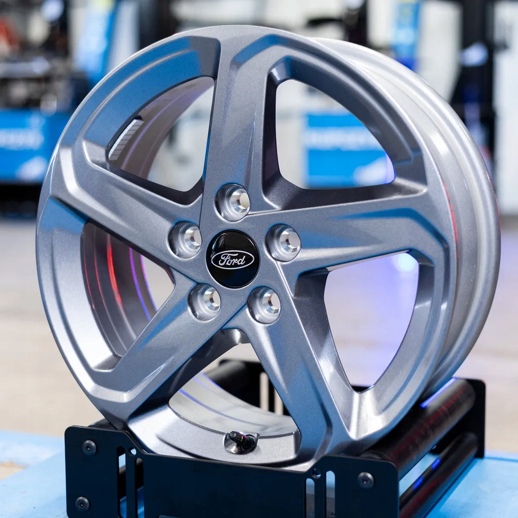 1x Alufelge 16 Zoll 6.5" 5x108 50ET Glanz Graphit JX7J-A1C Ford Focus Rim Wheel