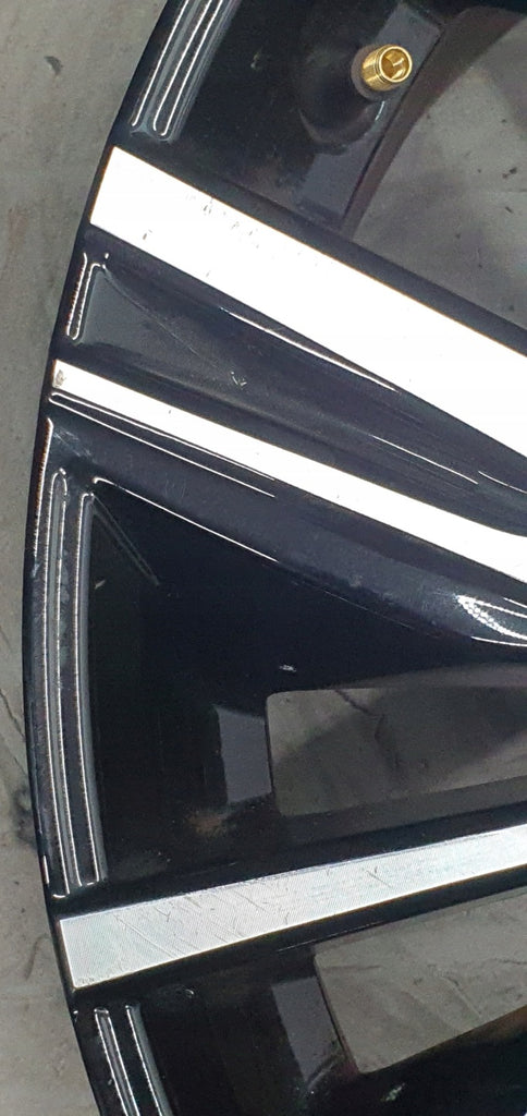 1x Alufelge 19 Zoll 7.5" 5x114.3 35ET Glanz Schwarz 40300-6PA4 Nissan Qashqai I FEL3408919568fp