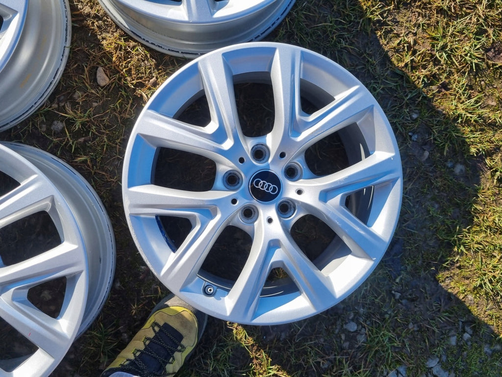 4x Alufelge 17 Zoll 6.5" 5x112 39ET Silber 6856076 Audi Rim Wheel FEL4289197198ew