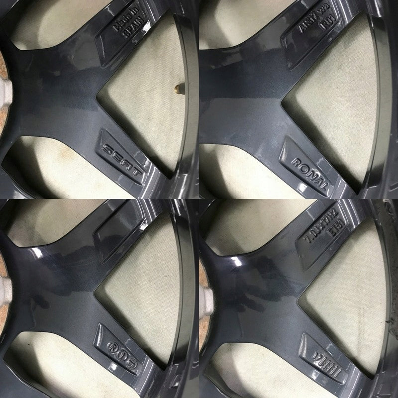 1x Alufelge 17 Zoll 7.0" 5x100 51ET 6F0601025C Seat Rim Wheel