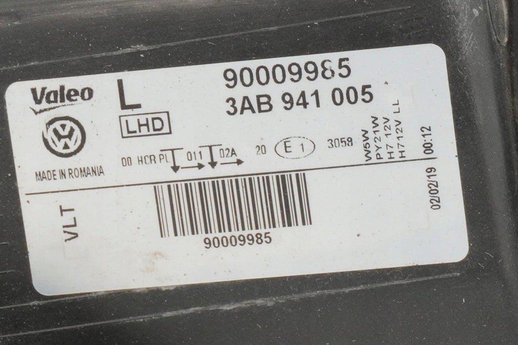 Frontscheinwerfer VW Passat B7 3AB941005 Links Scheinwerfer Headlight SCH7484833686gy