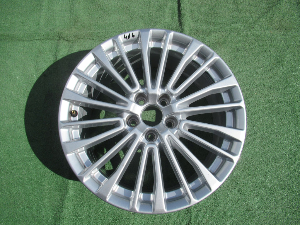 1x Alufelge 18 Zoll 8.0" 5x112 39ET Silber 4K8601025C Audi A6 B9 Rim Wheel