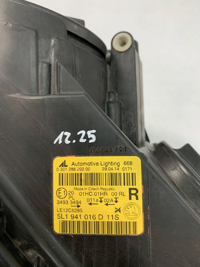 Frontscheinwerfer Skoda Yeti 5L1941016D Rechts Scheinwerfer Headlight SCH3431475319ly