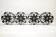Laden Sie das Bild in den Galerie-Viewer, 4x Alufelge 18 Zoll 8.5&quot; 5x112 43ET Glanz Schwarz A2214017402 Mercedes-Benz W221