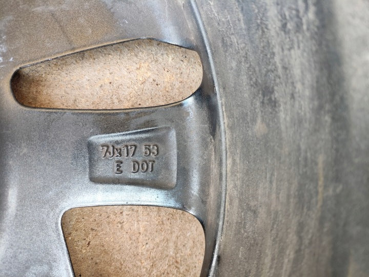 1x Alufelge 17 Zoll 7.0" 5x114.3 53ET Glanz Graphit 52910-G4700 Hyundai I30 Mg FEL2369787166ie