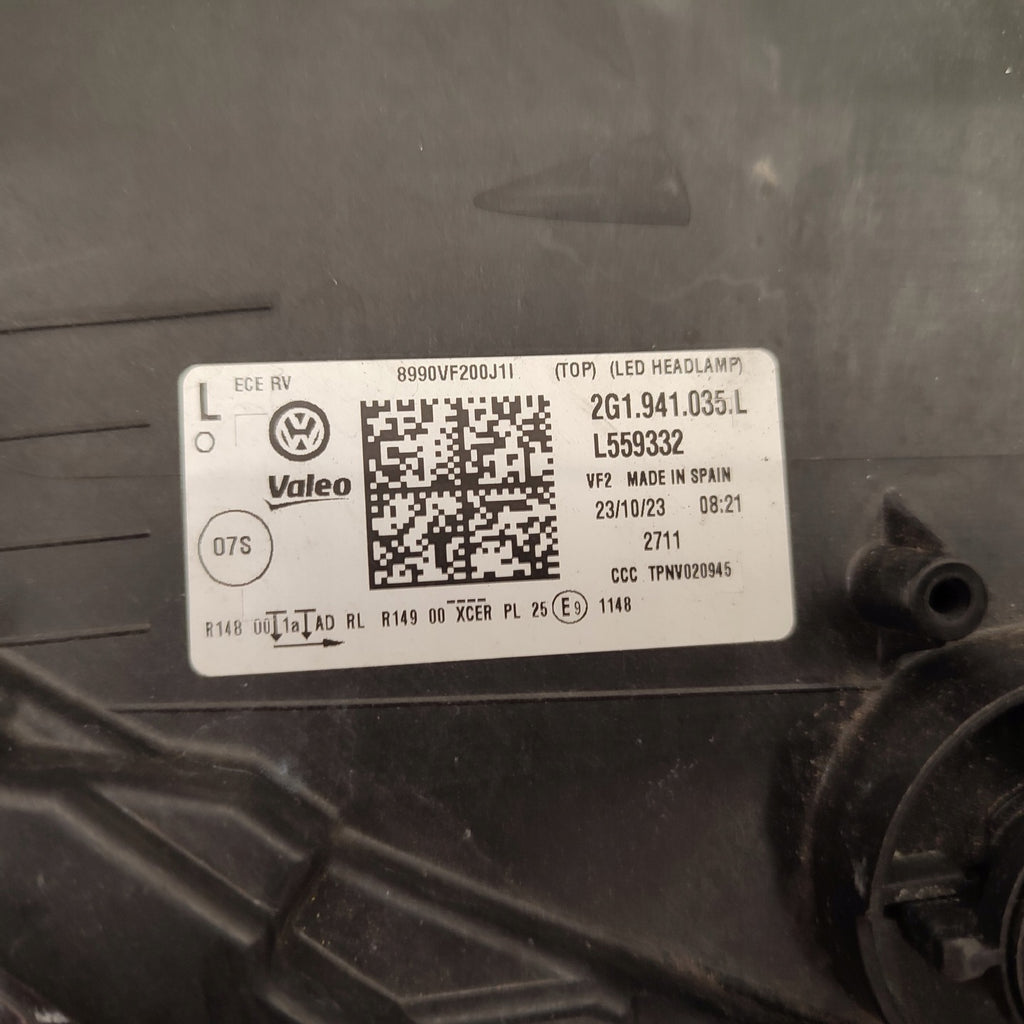 Frontscheinwerfer VW Polo 2G1941035L Full LED Links Scheinwerfer Headlight SCH5962611844tm