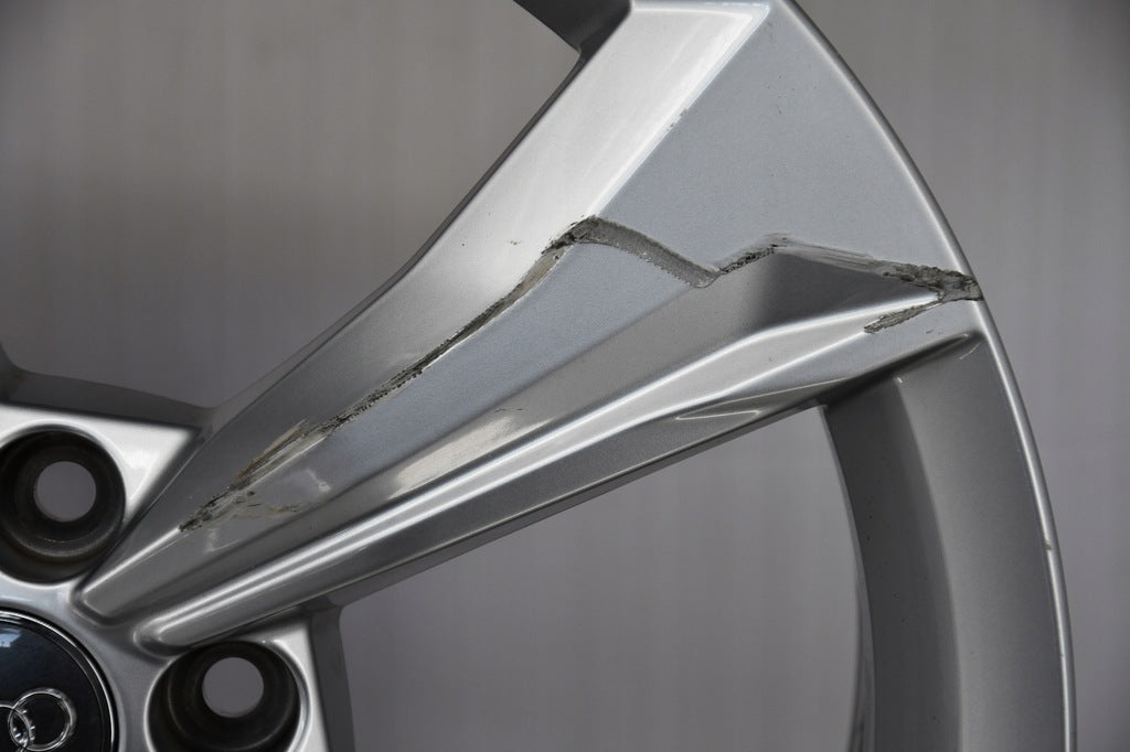 4x Alufelge 19 Zoll 7.0" 5x112 34ET Glanz Silber Audi Rim Wheel FEL8013572009gn