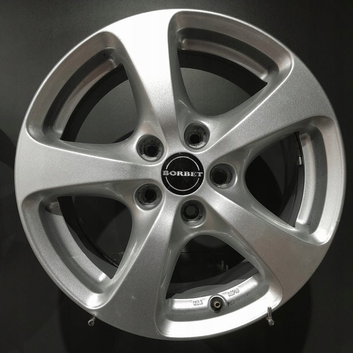 4x Alufelge 16 Zoll 7.0" 5x112 40ET Glanz Silber KBA46719 Skoda Octavia Ii FEL9302538129ly