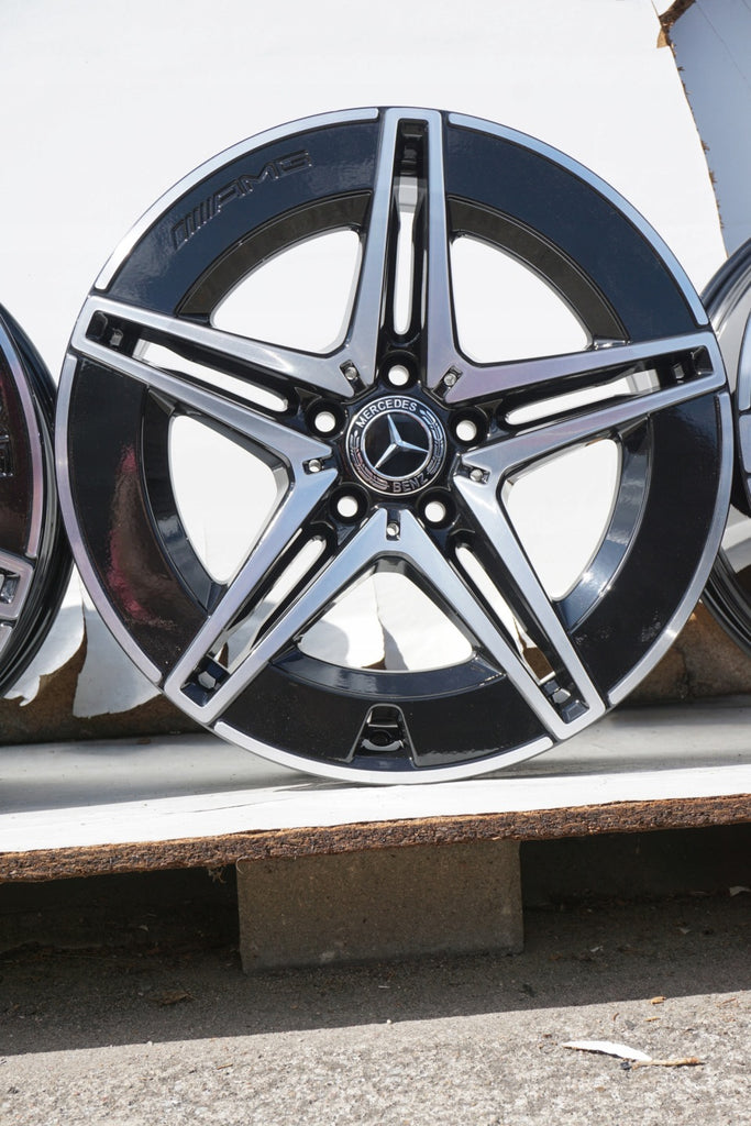 4x Alufelge 18 Zoll 7.5" 5x112 40ET Glanz Schwarz A2064017600 Mercedes-Benz W206 FEL2444804569md