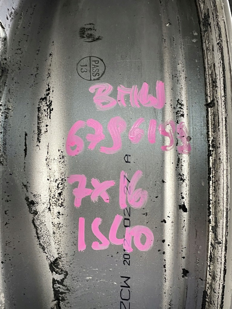 1x Alufelge 16 Zoll 7.0" 5x112 40ET 6796199 BMW F21 F20 Rim Wheel FEL7722765819lf