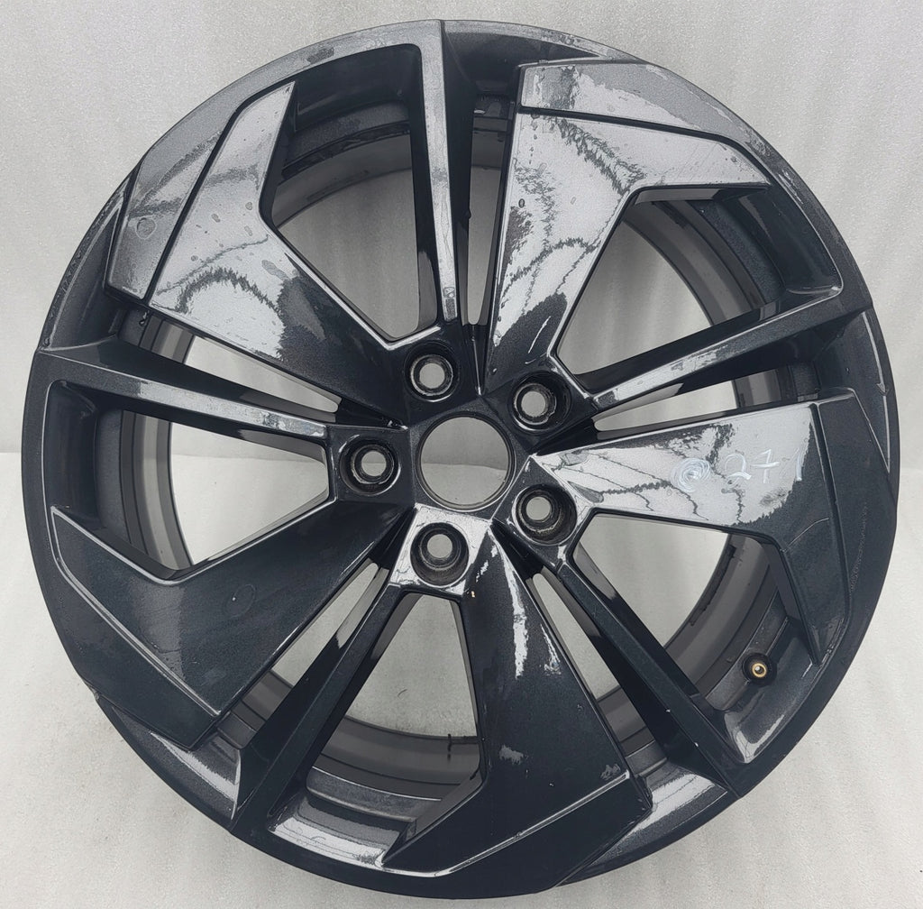 1x Alufelge 18 Zoll 7.5" 5x112 48ET Glanz Schwarz 5E3601025N Skoda Octavia 5e3 FEL2895457365rb