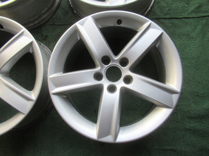 4x Alufelge 17 Zoll 7.0" 5x112 46ET Glanz Silber 8K0071497 Audi A4 B8 Rim Wheel FEL4459244929th