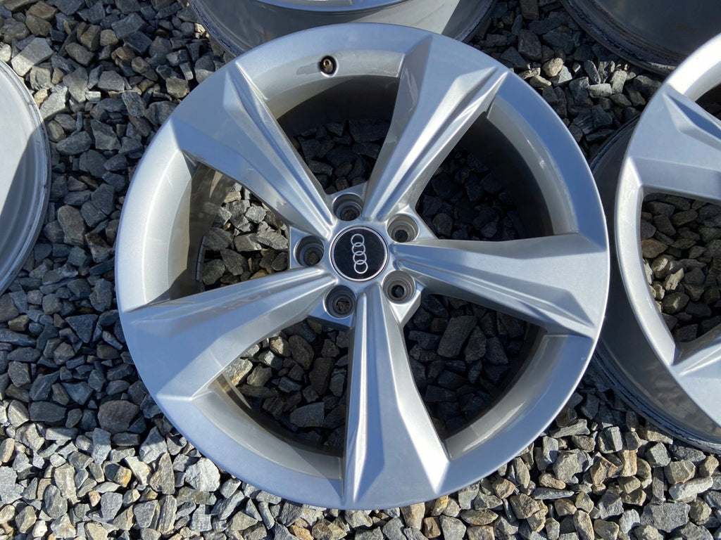 4x Alufelge 19 Zoll 7.0" 5x112 34ET Glanz Silber 80A601025 Audi Rim Wheel FEL6684374244gy
