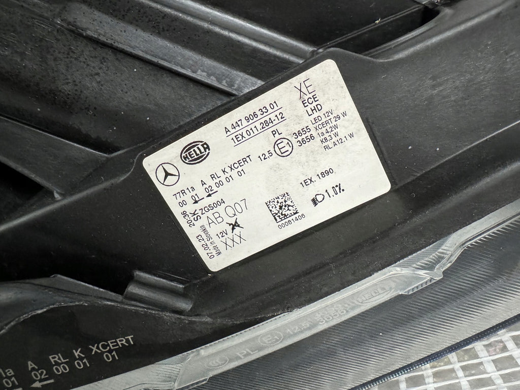 Frontscheinwerfer Mercedes-Benz Vito W447 A4479063301 Rechts Headlight