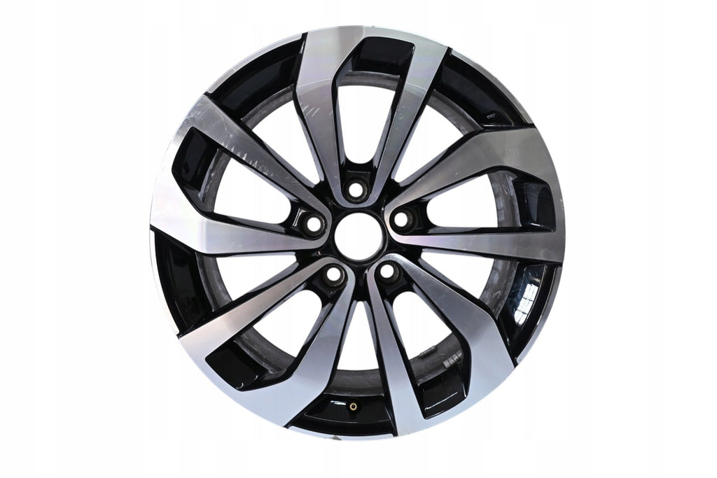 1x Alufelge 17 Zoll 7.0" 5x112 45ET Glanz Schwarz 2GA601025AG VW T-Roc Rim Wheel FEL6478475097wt