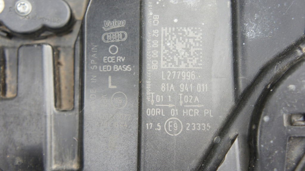 Frontscheinwerfer Audi Q2 81A941011 LED Links Scheinwerfer Headlight