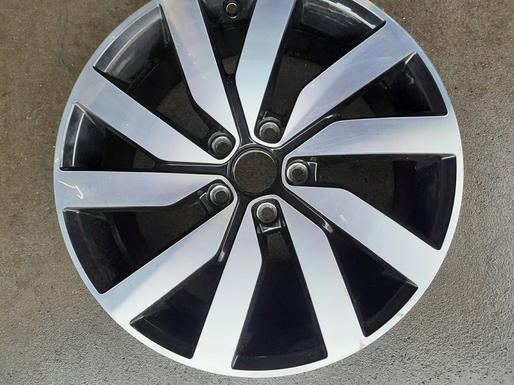1x Alufelge 18 Zoll 7.5" 5x112 51ET Glanz Schwarz 5G0601025AL VW Golf Vii FEL6723113752cf